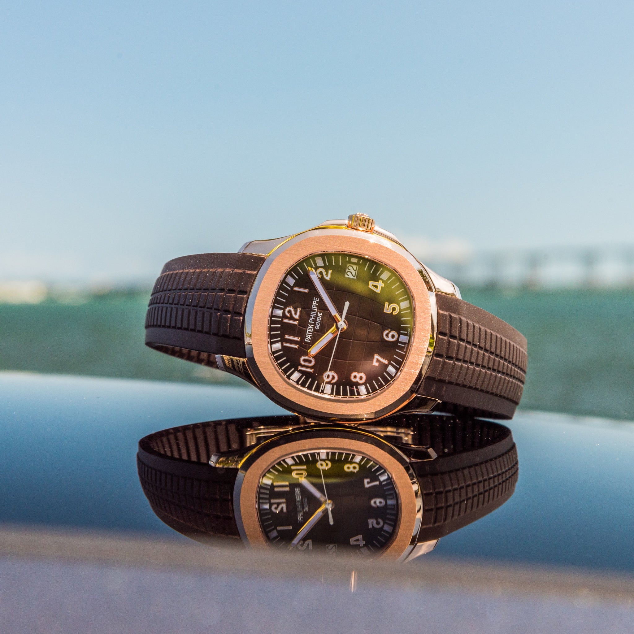 Discover the Elegance of Patek Philippe 5167R Aquanaut in Rose Gold