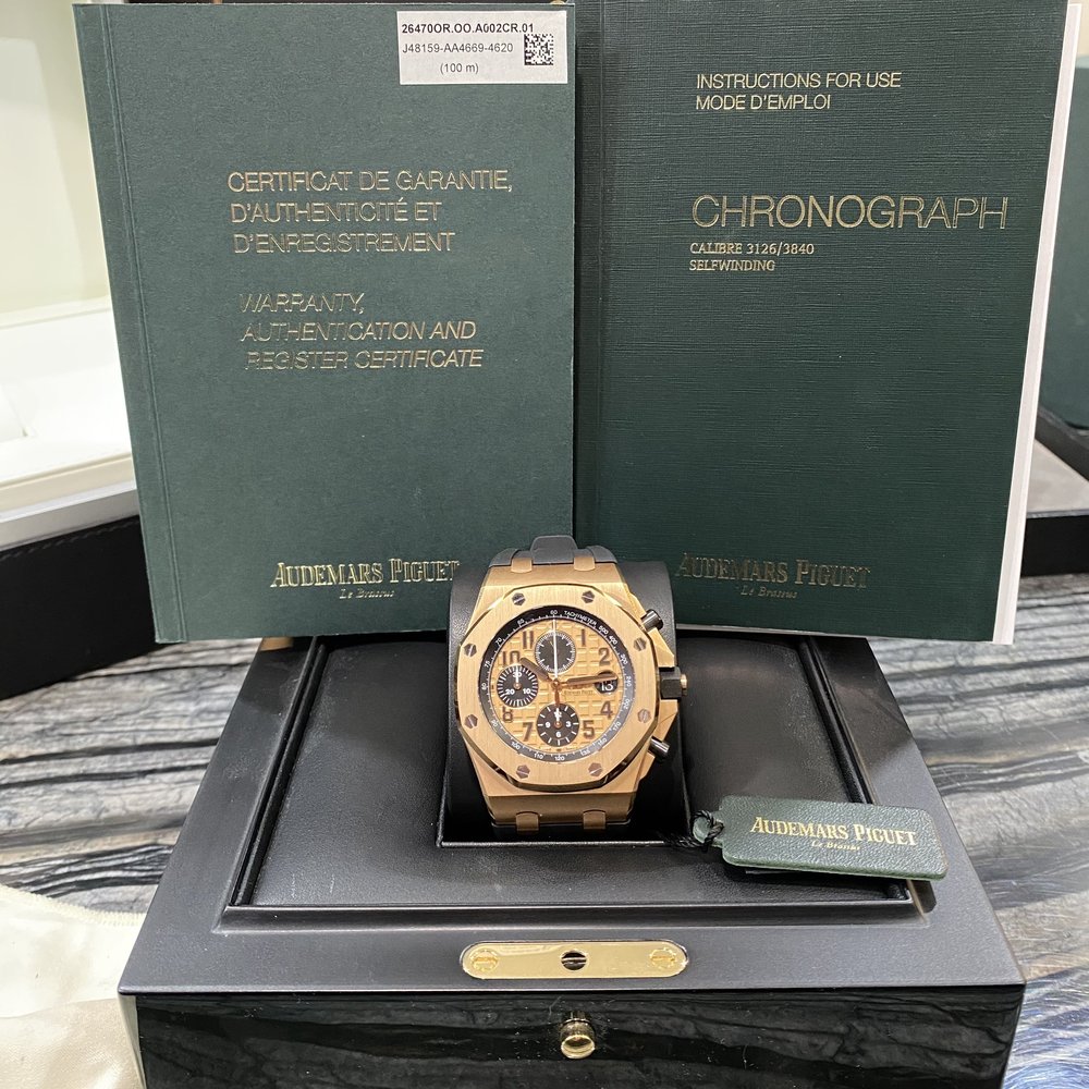 Discover Audemars Piguet Watches in Dallas at Wingates Quality Watches