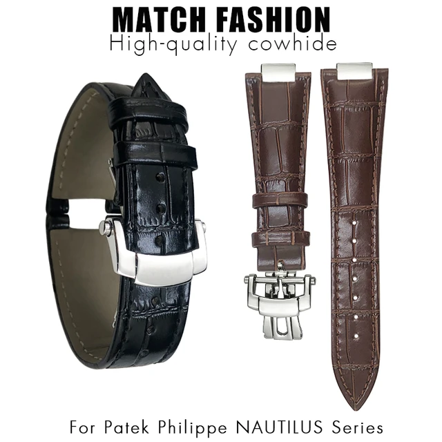 Patek Philippe Leather Straps: Genuine High-Quality Watch Bands for 5711 & 5712 Models