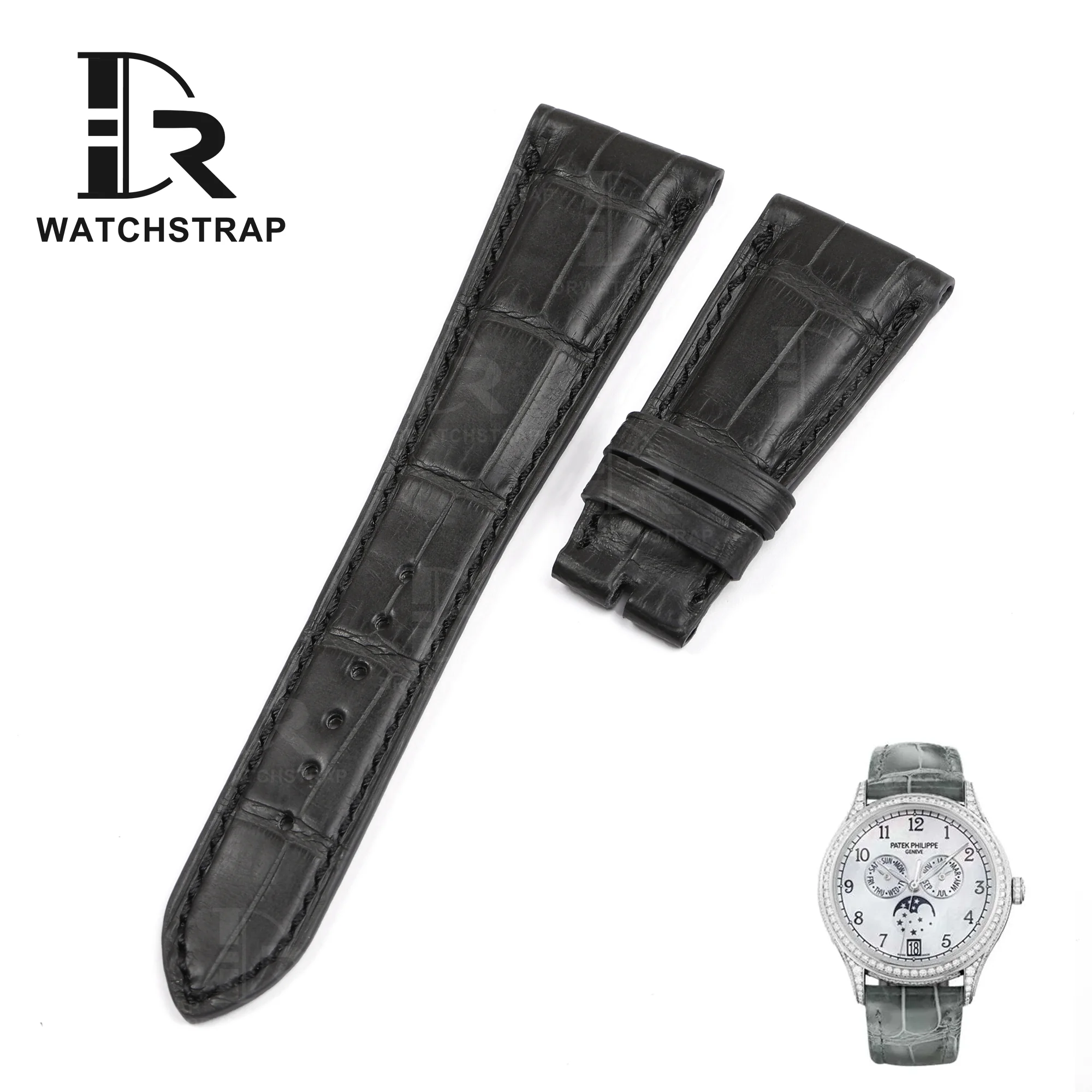 Buy Genuine Patek Philippe Leather Straps: Premium Alligator & Calfskin Bands