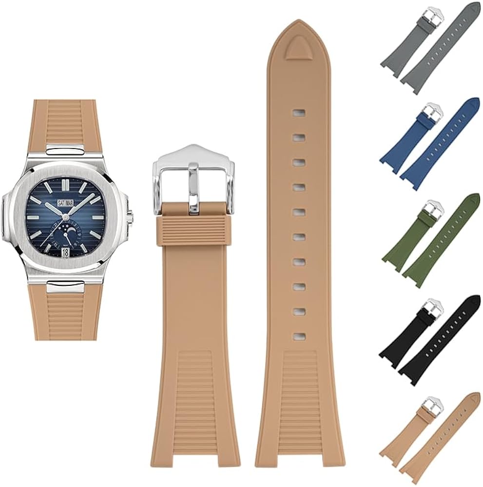 Upgrade Your Patek Philippe with a Premium Rubber Band Strap