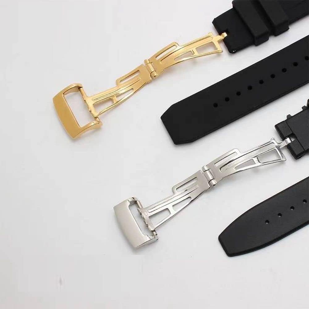 Audemars Piguet AP Watch Belt: Premium 30/24mm Genuine Rubber Band Replacement