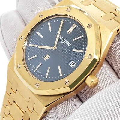 Audemars Piguet Royal Oak 39mm: The Ultimate Luxury Watch in Yellow Gold and Blue Dial