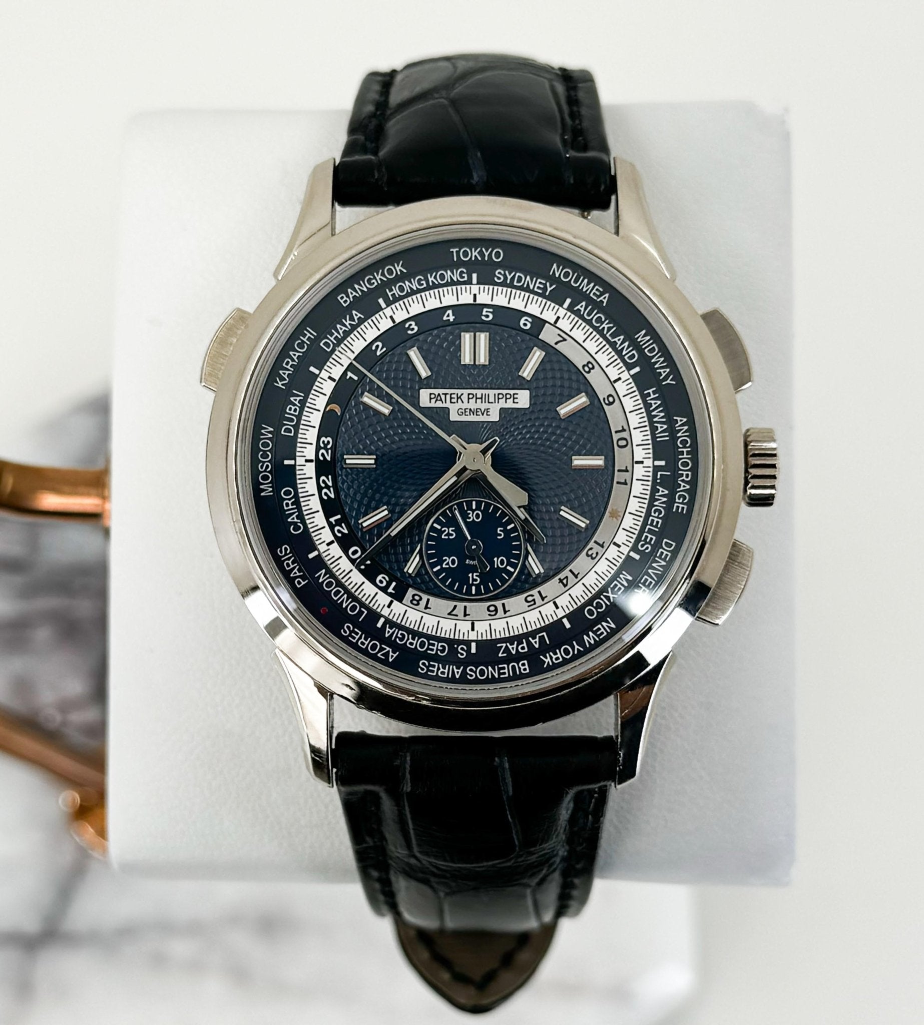 Patek Philippe 5930G: The Ultimate World Time Chronograph Watch