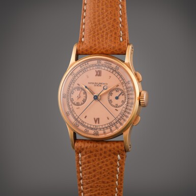 Discover the Stunning Pink Patek Philippe: Rare 18K Gold Chronograph Watch