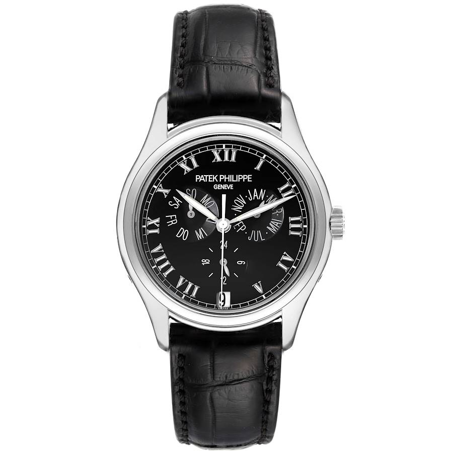 Discover the Patek Philippe 5035G: Elegant White Gold with Day and Date Functions