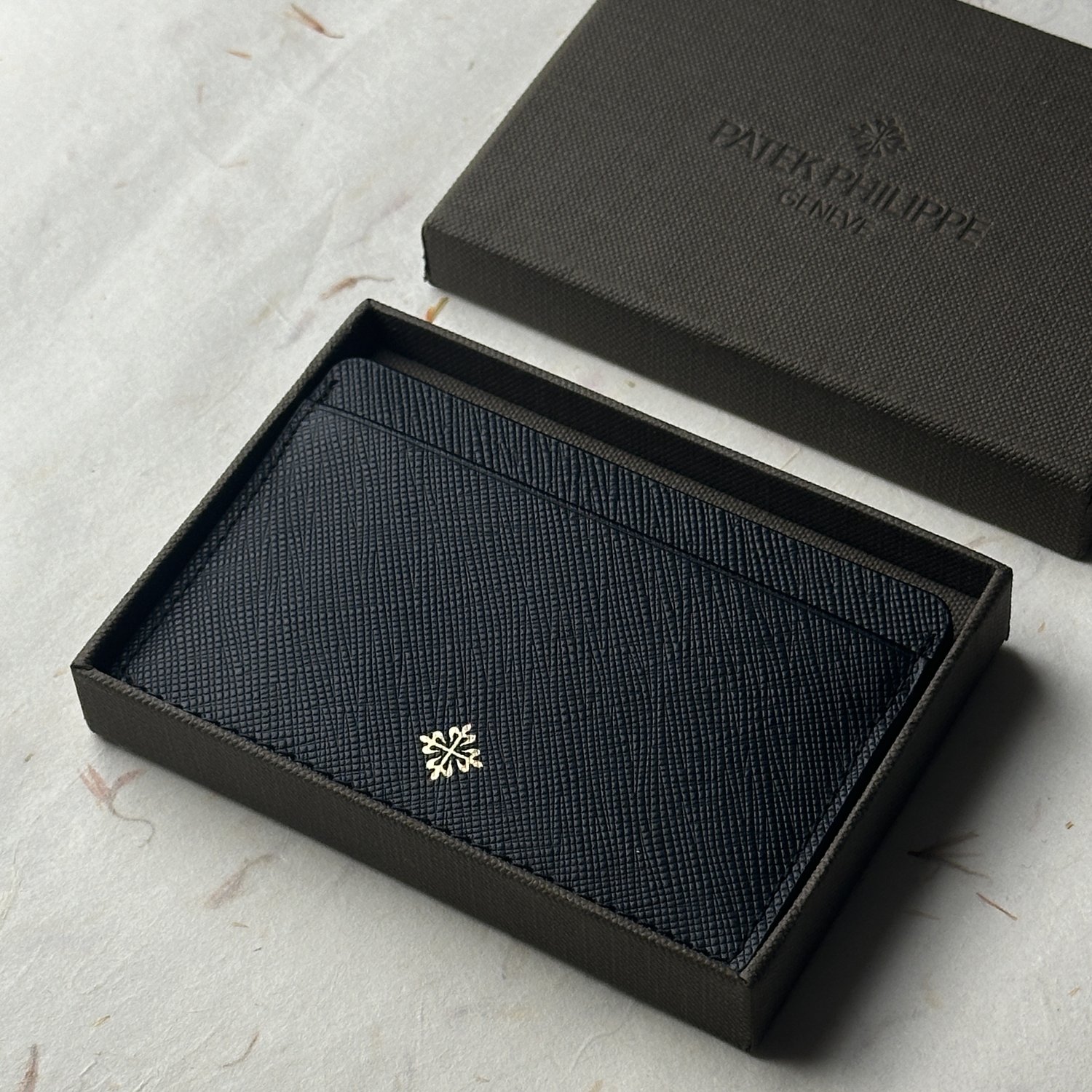 Patek Philippe Card Holder: Luxury Leather Accessory for the Modern Gentleman