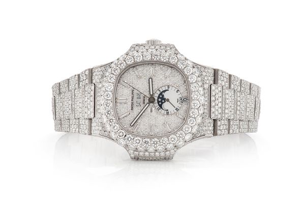 Iced Patek Philippe: The Ultimate Luxury Watch with Diamond Detailing