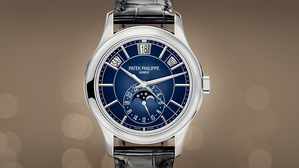 Discover the Patek Philippe 5205G-013: Annual Calendar and Moon Phase Complication