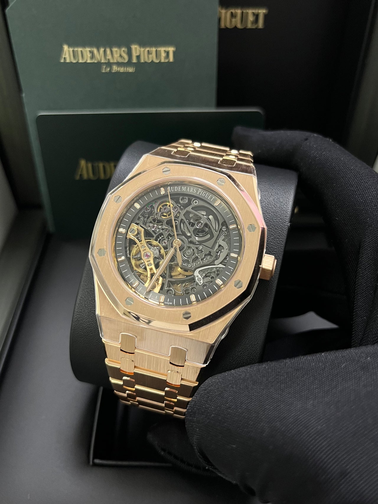 Rose Gold Audemars Piguet Royal Oak Skeleton: Luxury Watches for Collectors