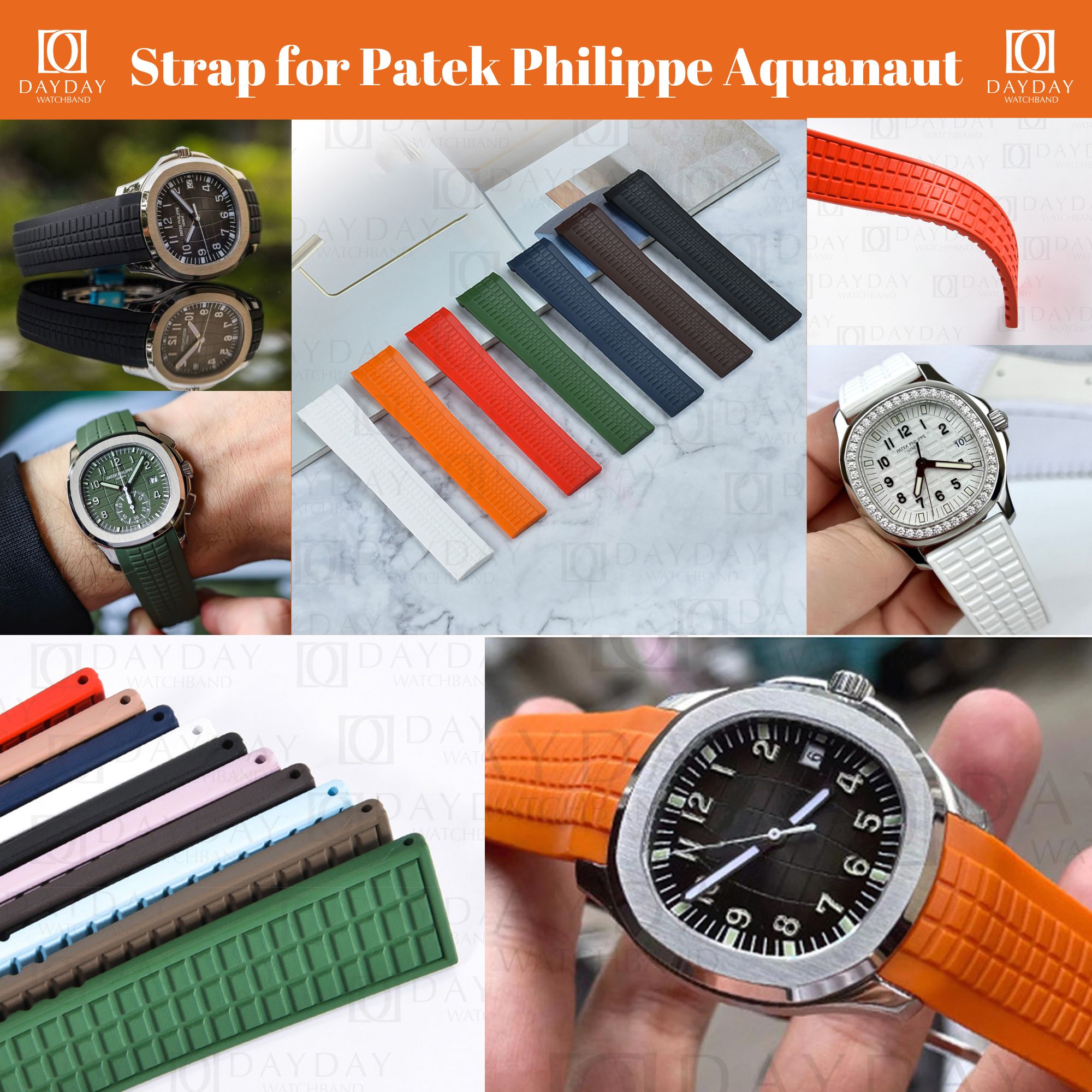 Best Patek Philippe Watch Straps for Aquanaut, Calatrava & More