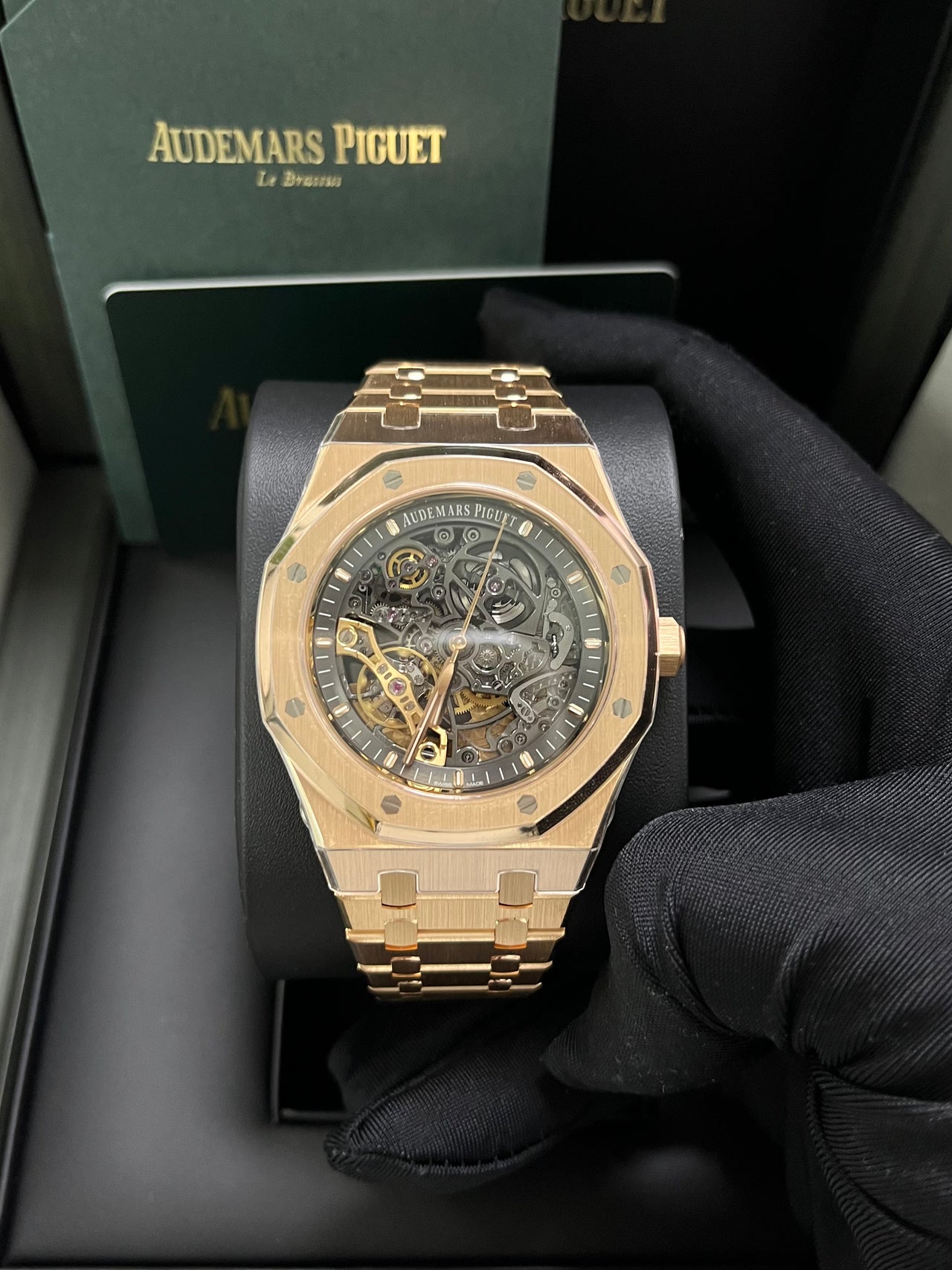 Audemars Piguet Royal Oak Skeleton Rose Gold: Timeless Luxury Watch