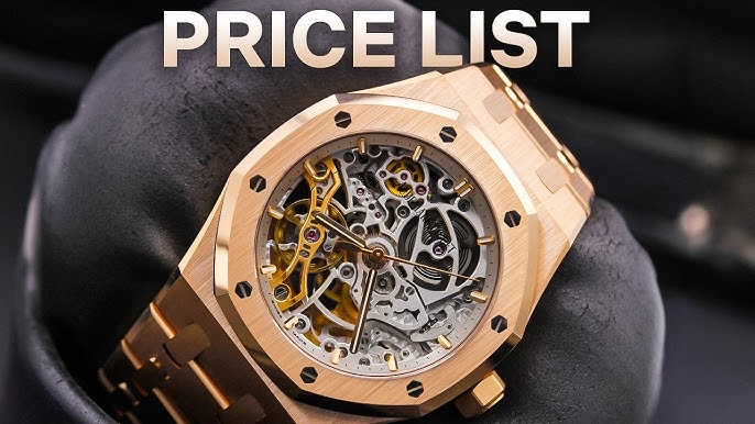 Audemars Piguet Gold Watch Price Guide: Discover the Best Deals