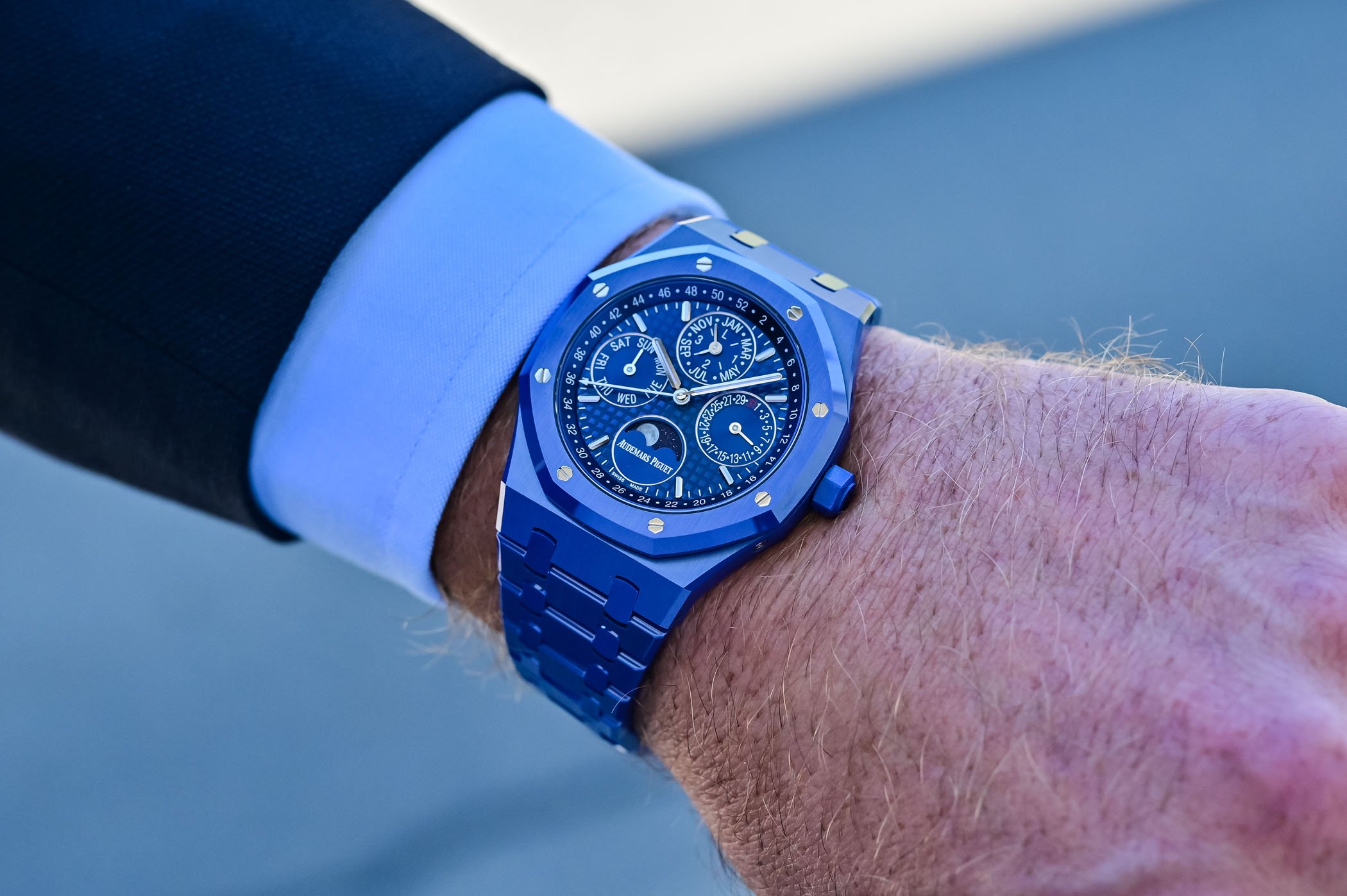 Discover the Stunning Blue Ceramic Audemars Piguet Royal Oak