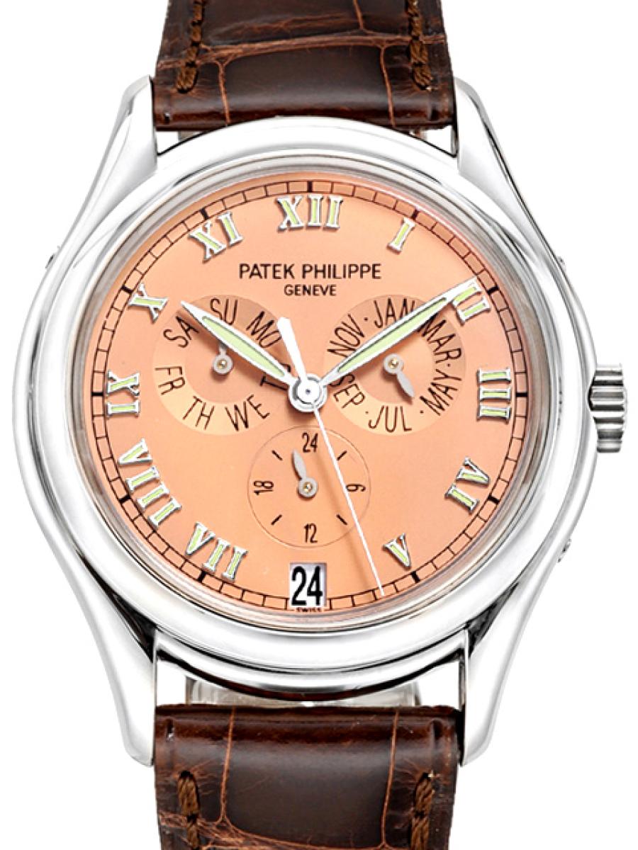 Discover the Patek Philippe 5035G: Elegant White Gold with Day and Date Functions