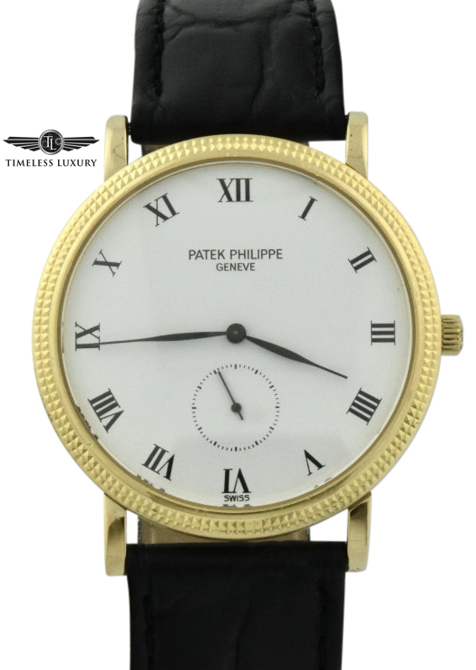 Patek Philippe 3919 Calatrava: A Timeless Classic in 18K Gold