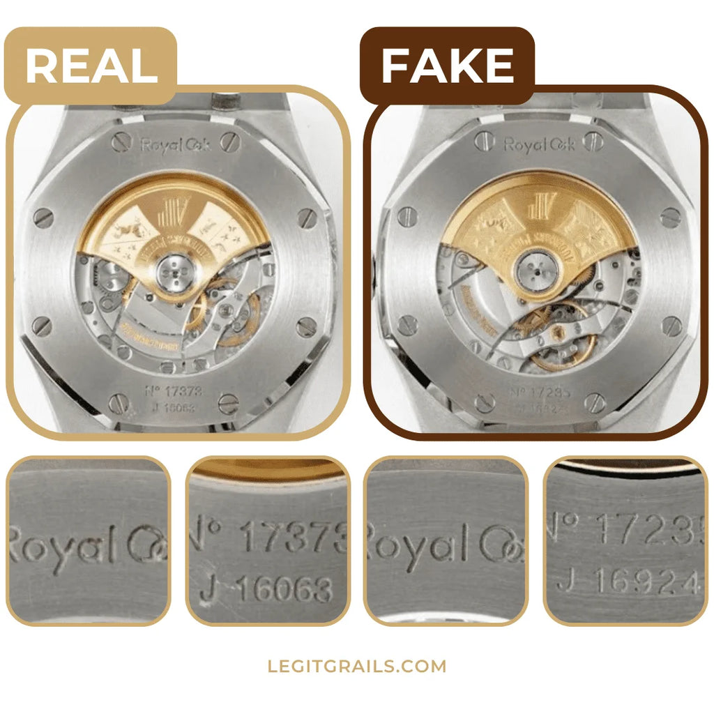 Audemars Piguet Royal Oak Fake vs Real: Key Differences Explained