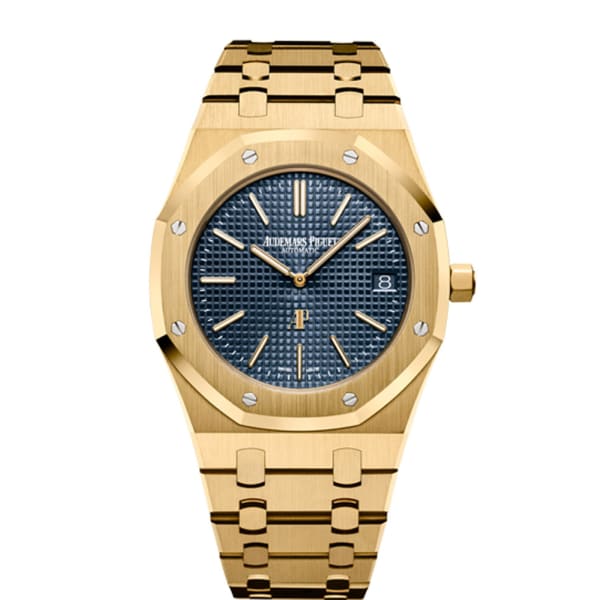 Audemars Piguet Royal Oak 39mm: The Ultimate Luxury Watch in Yellow Gold and Blue Dial