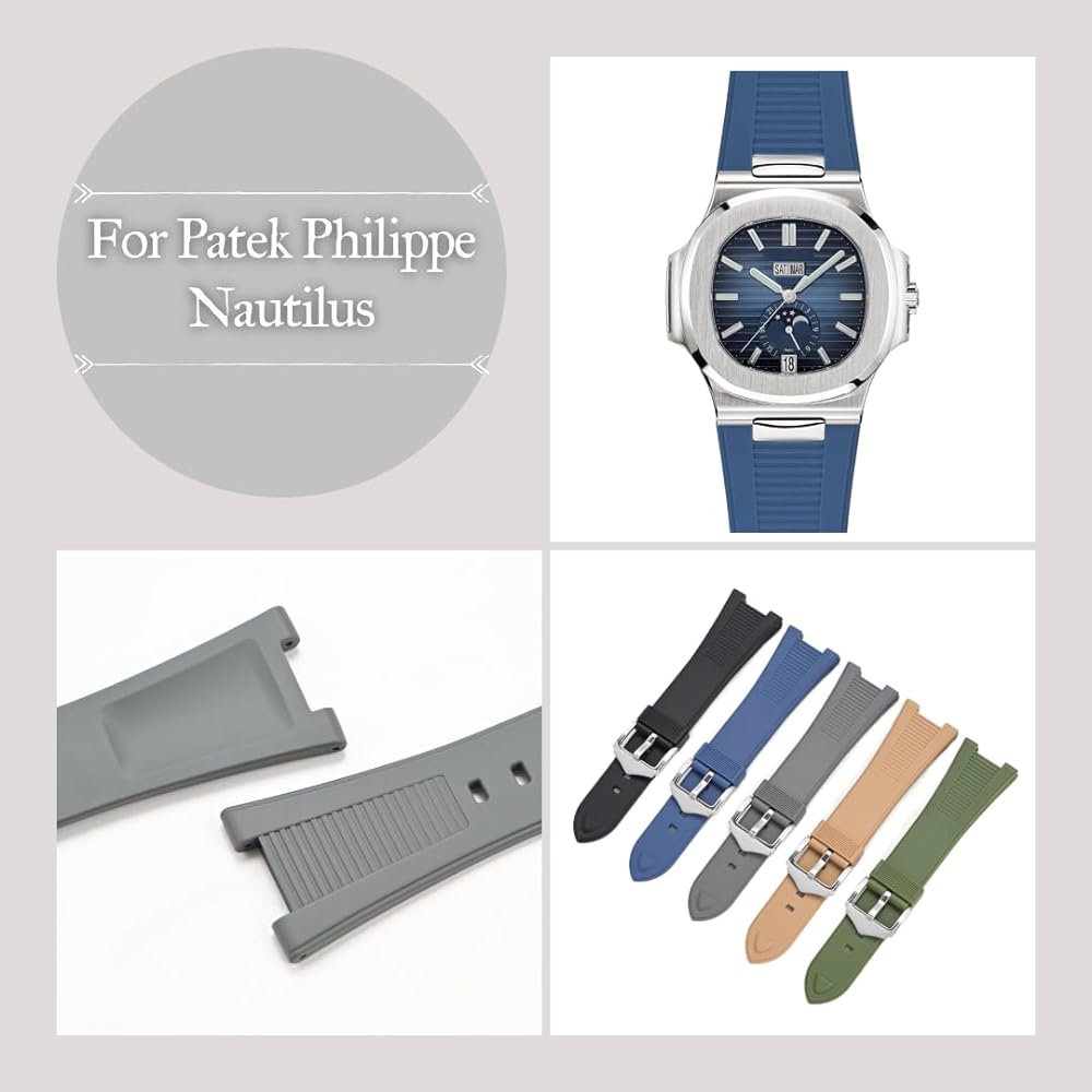 Upgrade Your Patek Philippe with a Premium Rubber Band Strap