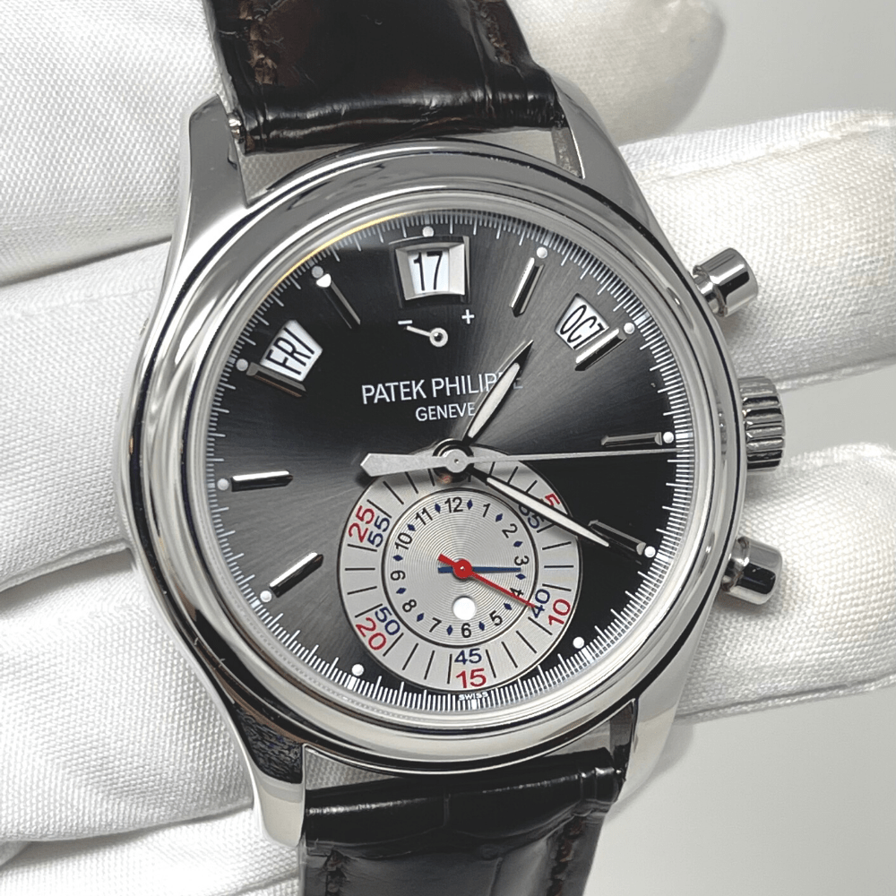 Patek Philippe 5960P: A Platinum Annual Calendar Chronograph with Luxury Craftsmanship